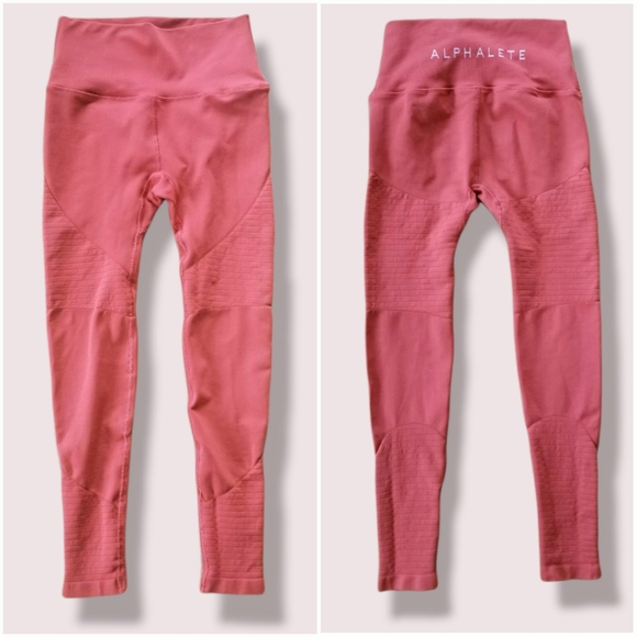 Alphalete OG Revival leggings cherry - Picture 3 of 9